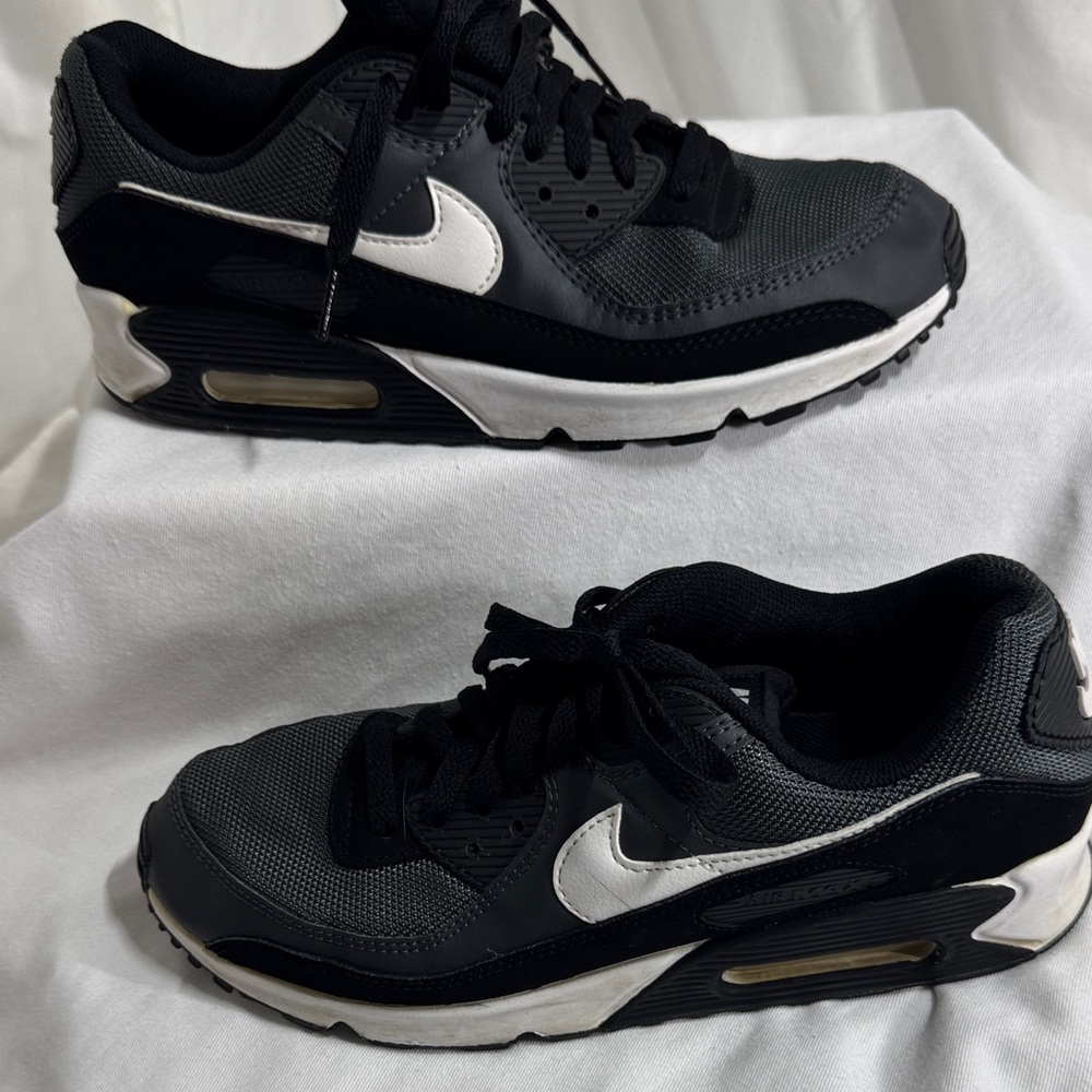 Nike Air Max Black and White Shoes